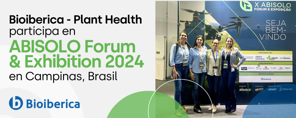 Bioiberica - Plant Health participates in ABISOLO Forum & Exhibition 2024 in Campinas, Brazil