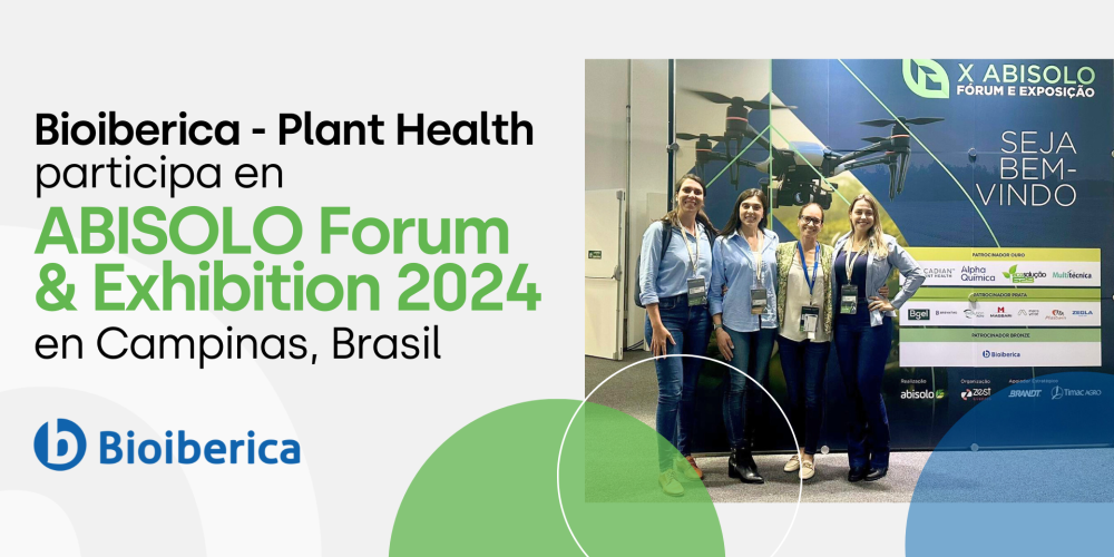 Bioiberica - Plant Health participa en ABISOLO Forum & Exhibition 2024 en Campinas, Brasil