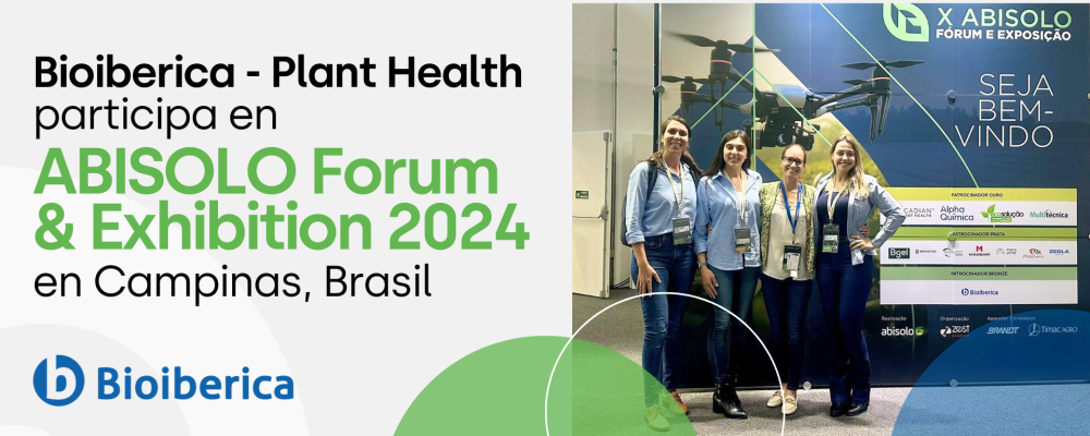 Bioiberica - Plant Health participa en ABISOLO Forum & Exhibition 2024 en Campinas, Brasil