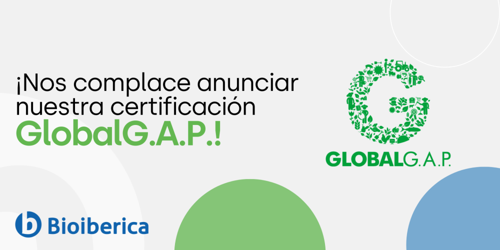 ¡Nos complace anunciar nuestra certificación GLOBALG.A.P.!