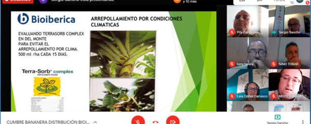 ¡Cumbre Bananera de Bioibérica Plant Health!